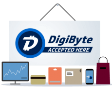 DigiByte gebruiken om te betalen via het internet