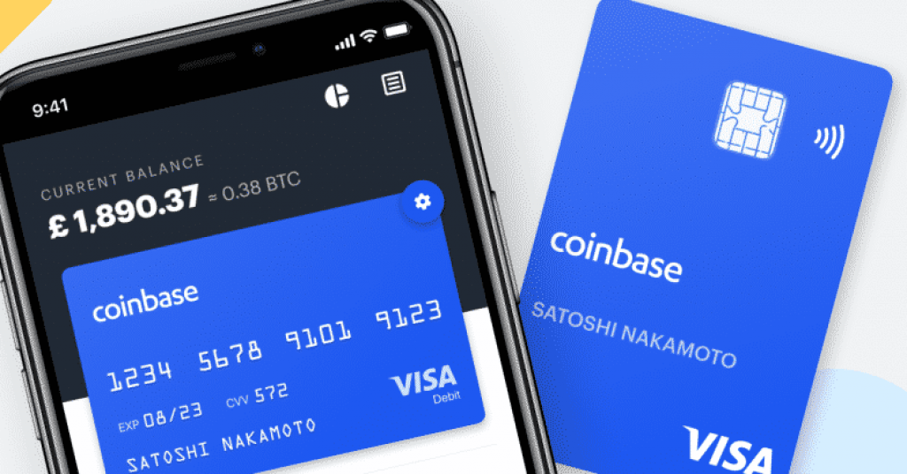 Coinbase betaalkaart