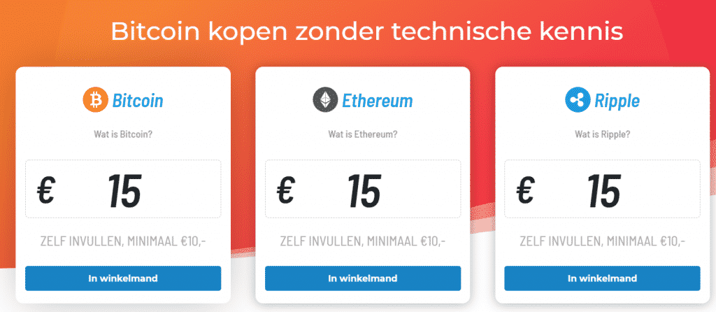 Coingarden: zonder technische kennis crypto kopen