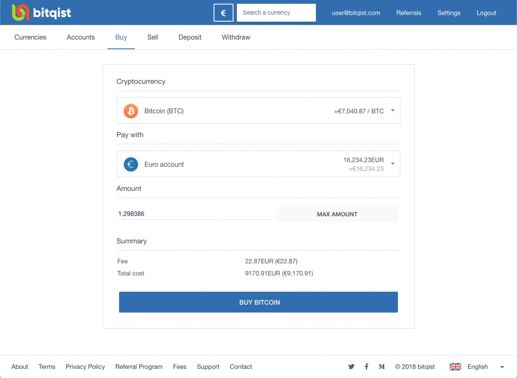 Bitqist cryptocurrency kopen