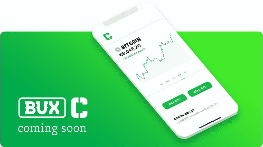 De BUX Crypto app