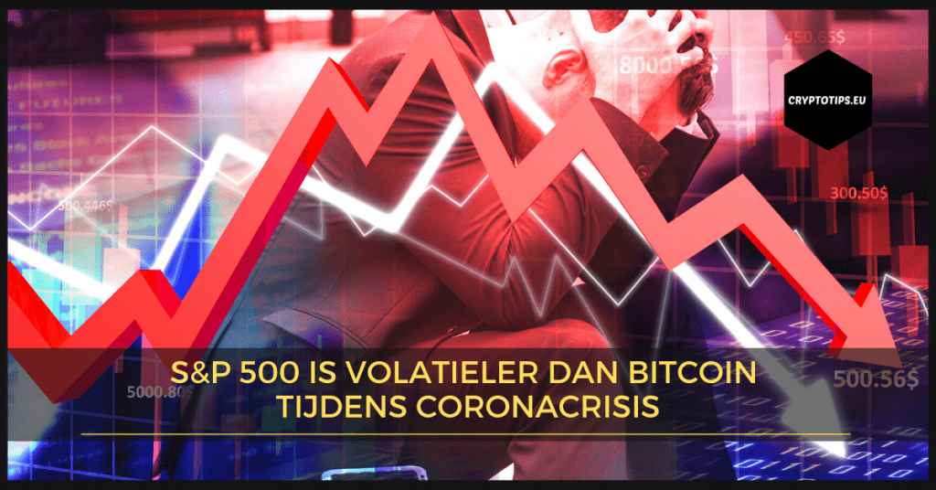 S&P 500 is volatieler dan Bitcoin tijdens Coronacrisis