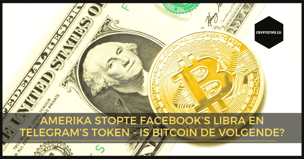 Amerika stopte Facebook’s Libra en Telegram’s token