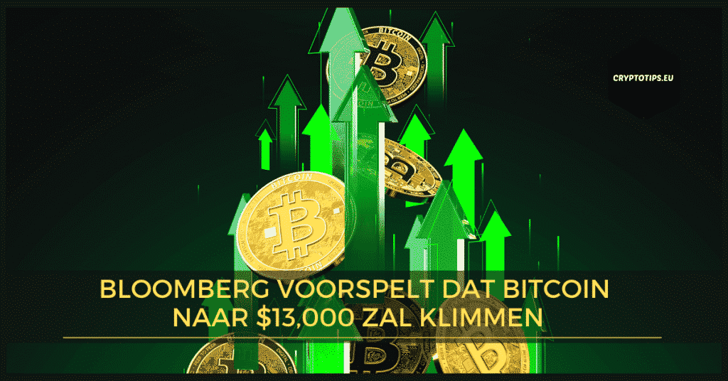 Bloomberg voorspelt dat Bitcoin naar $13,000 zal klimmen