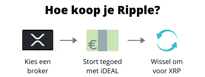 Hoe Ripple kopen infographic