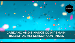 Cardano and Binance Coin remain bullish as alt season continues