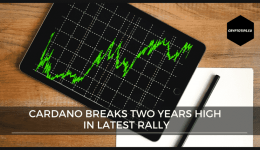 Cardano breaks two years high in latest rally