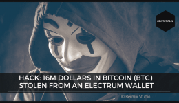 Hack: 16M dollars in Bitcoin (BTC) stolen from an Electrum wallet