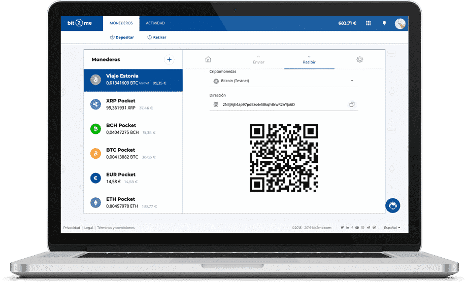 La plataforma de Bit2Me 