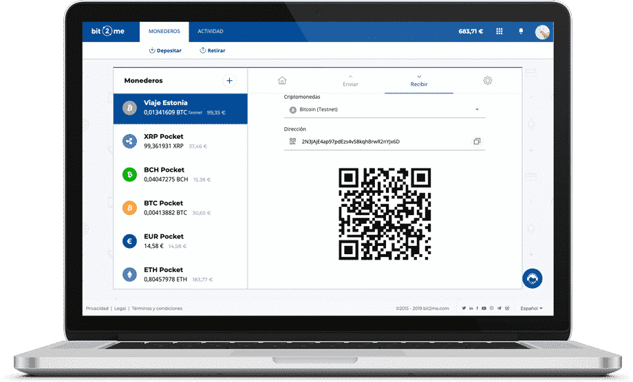 La plataforma de Bit2Me 