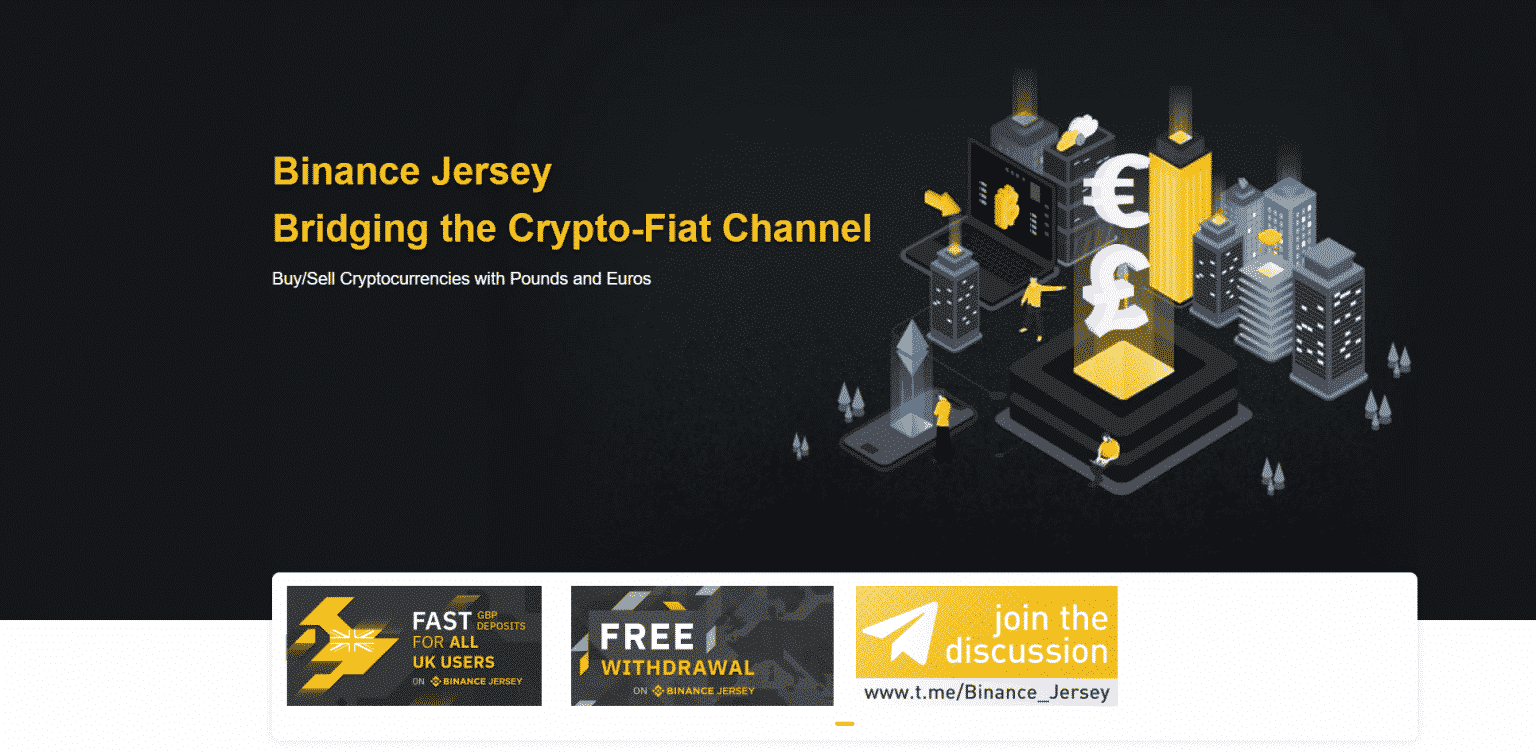 Sitio web en Binance Jersey