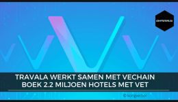 Travala.com werkt samen met VeChain. Boek 2.2 miljoen hotels met VET