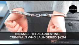 Ukraine: Binance helps arresting criminals who laundered $42M