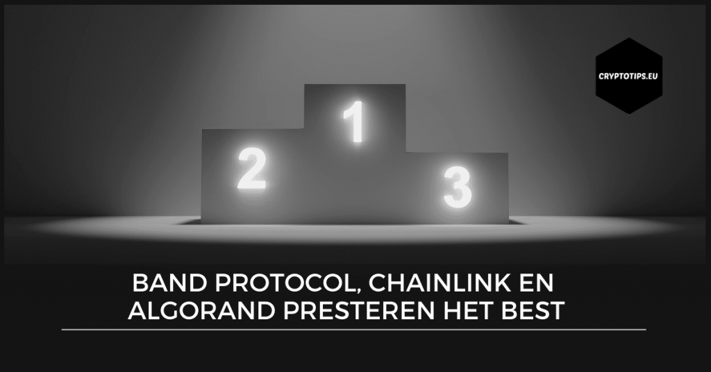 Weekoverzicht: Band Protocol, Chainlink en Algorand presteren het best