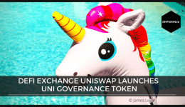 DeFi exchange Uniswap launches UNI Governance token