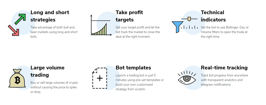 TradeSanta features and advantages