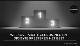 Weekoverzicht: Celsius, NEO en DigiByte presteren het best