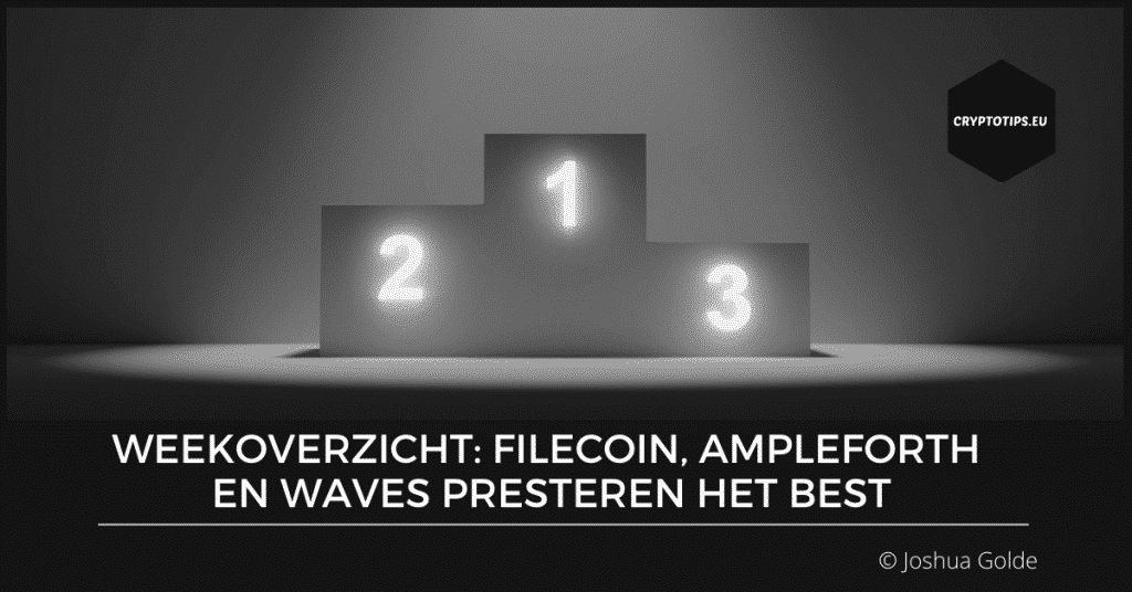 Weekoverzicht: Filecoin, Ampleforth en Waves presteren het best