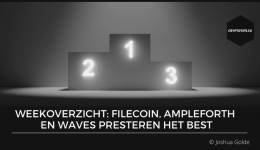 Weekoverzicht: Filecoin, Ampleforth en Waves presteren het best