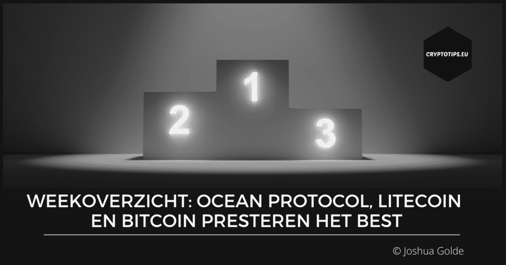 Weekoverzicht: Ocean Protocol, Litecoin en Bitcoin presteren het best