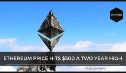 Ethereum Price hits $500 a two year high