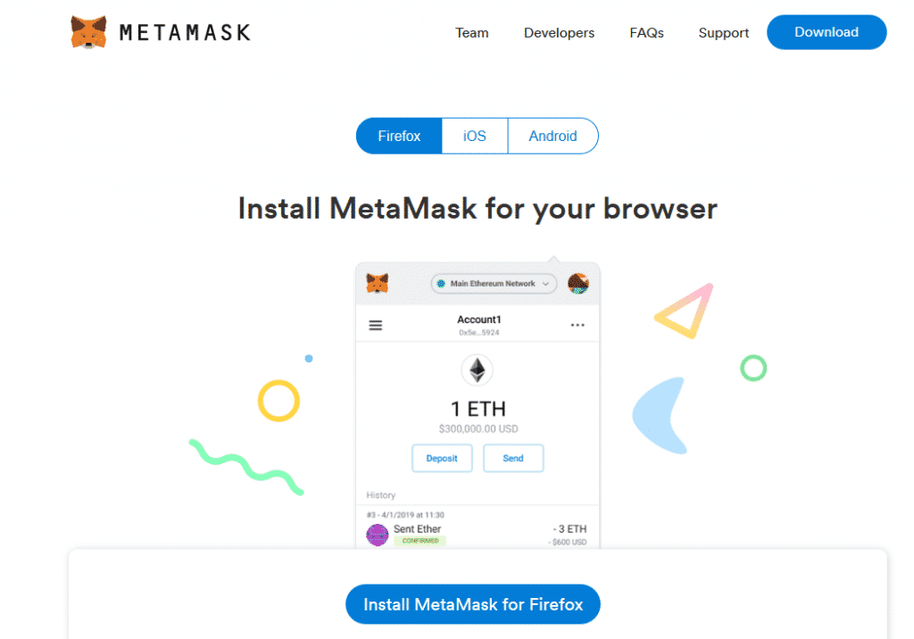 Install MetaMask