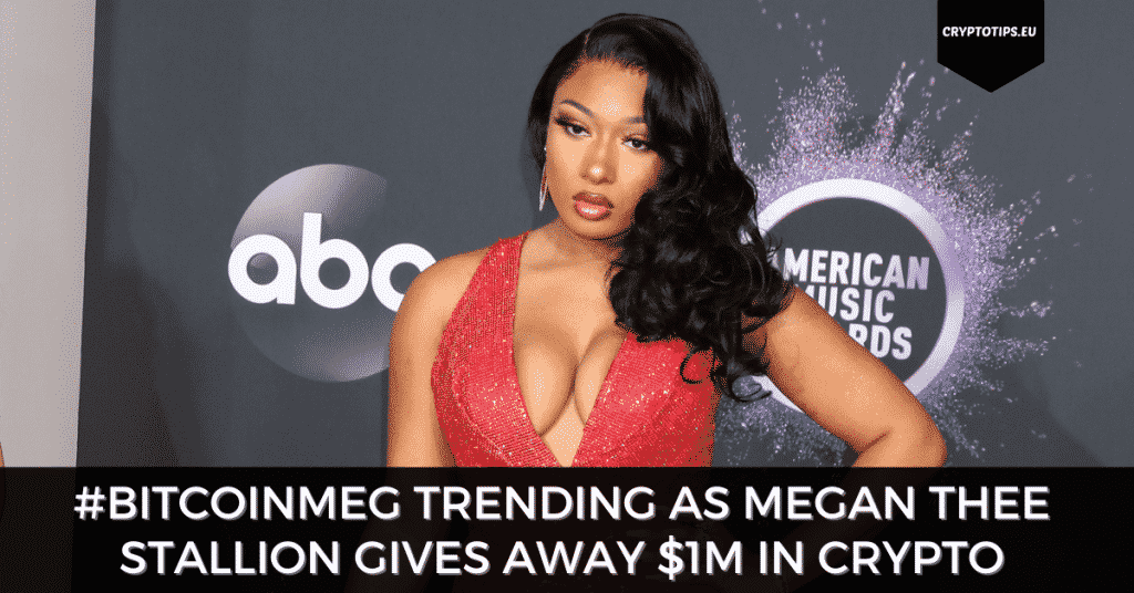 #BitcoinMeg Trending as Megan Thee Stallion Gives Away $1M In Crypto