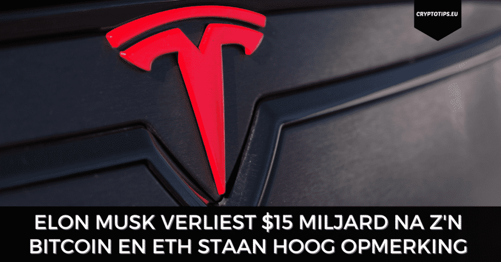 Elon Musk verliest $15 miljard na z'n Bitcoin en ETH staan hoog opmerking