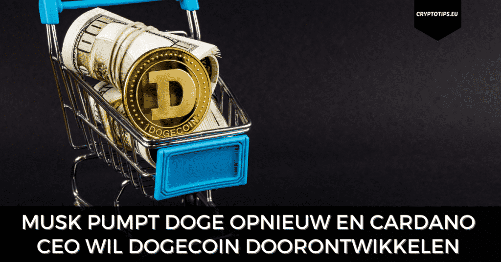 Musk pumpt DOGE opnieuw en Hoskinson wil Dogecoin doorontwikkelen