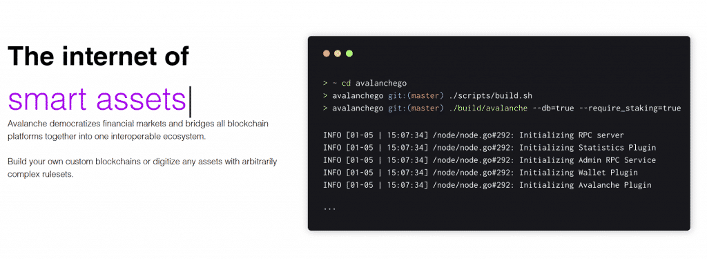 Avalanche Smart Assets