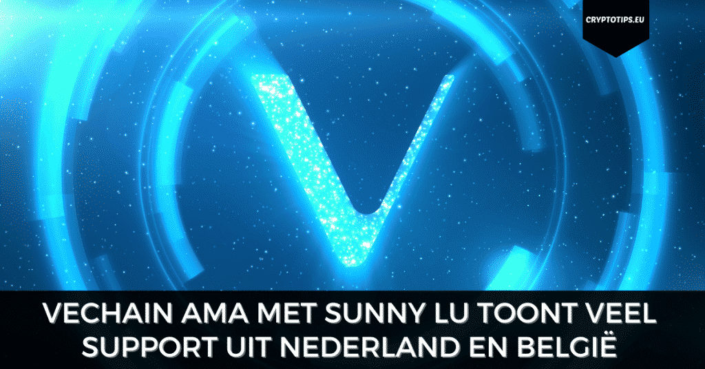 VeChain AMA met Sunny Lu toont veel support uit Nederland en België