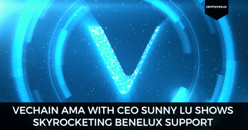 VeChain AMA With CEO Sunny Lu Shows Skyrocketing Benelux Support