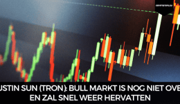 Justin Sun (Tron): Bull markt is nog niet over en zal snel weer hervatten