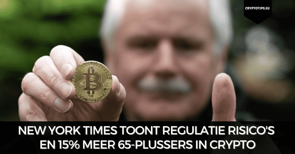 New York Times toont regulatie risico's en 15% meer 65-plussers in crypto