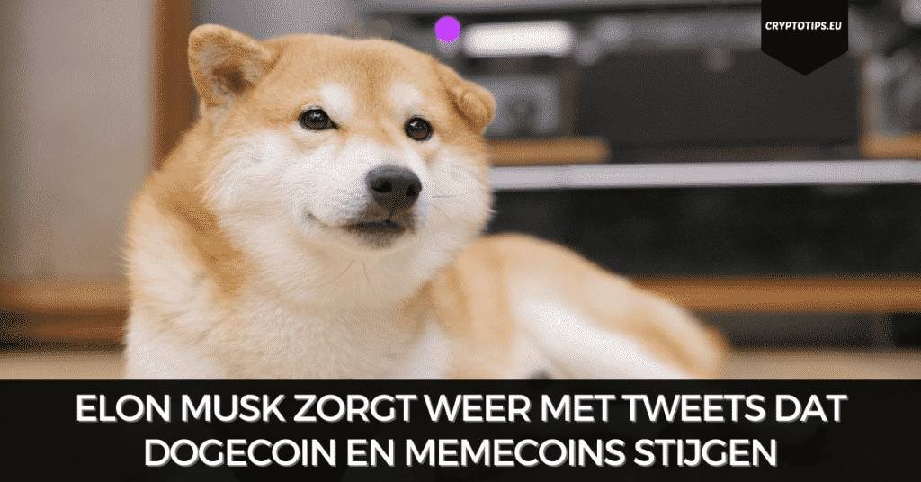 Elon Musk zorgt weer met tweets dat Dogecoin en memecoins stijgen