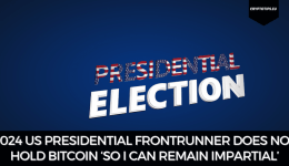 2024 US Presidential Frontrunner Does Not Hold Bitcoin ‘So I Can Remain Impartial’