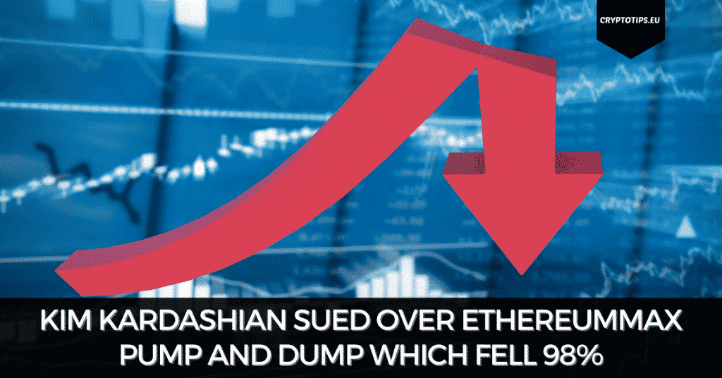 Kim Kardashian Sued Over EthereumMax Pump And Dump Which Fell 98%