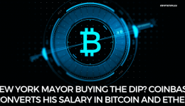 New York Mayor Buying The Dip? Coinbase Converts His Salary in Bitcoin And Ether