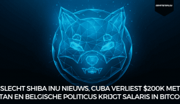 Slecht Shiba Inu nieuws, Cuba verliest $200k met Titan en Belgische politicus krijgt salaris in Bitcoin