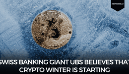 Swiss Banking giant UBS Believes That Crypto Winter Is Starting