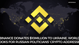 Binance Donates $10Million To Ukraine, World Looks For Russian Politicians’ Crypto Addresses