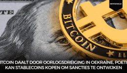 Bitcoin Daalt Door Oorlogsdreiging In Oekraïne, Poetin Kan Stablecoins Kopen Om Sancties Te Ontwijken