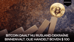 Bitcoin daalt nu Rusland Oekraïne binnenvalt, olie handelt boven $ 100