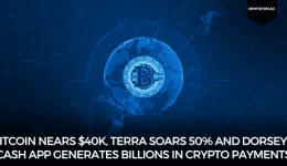 Bitcoin Nears $40k, Terra Soars 50% And Dorsey’s Cash App Generates Billions In Crypto Payments