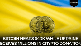 Bitcoin Nears $40k While Ukraine Receives Millions In Crypto Donations