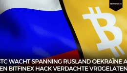 Bitcoin wacht spanning Rusland Oekraïne af en Bitfinex hack verdachte vrijgelaten