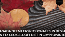 Canada neemt cryptodonaties in beslag en FTX CEO gelooft niet in cryptowinter