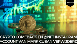 Crypto comeback en @NFT Instagram account van Mark Cuban verwijderd