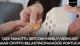 Didi Taihuttu (Bitcoin Family) verhuist naar crypto belastingparadijs Portugal