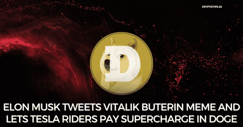 Elon Musk Tweets Vitalik Buterin Meme And Lets Tesla Riders Pay Supercharge In Doge